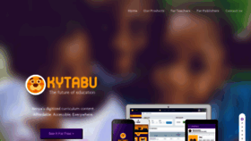 What Kytabu.com website looked like in 2019 (5 years ago)