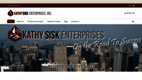 What Kathysiskenterprises.com website looked like in 2019 (5 years ago)