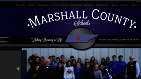 What K12marshall.net website looked like in 2019 (5 years ago)