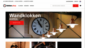 What Klokken.shop website looked like in 2019 (5 years ago)