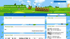 What Kolorowanki-dzieci.pl website looked like in 2019 (5 years ago)