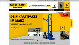 What Kaiserkraft.com website looked like in 2019 (5 years ago)