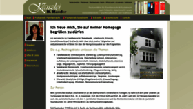 What Kanzlei-hassler.de website looked like in 2019 (5 years ago)