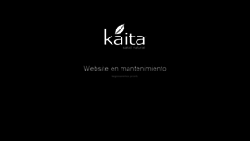 What Kaita.com website looked like in 2019 (5 years ago)