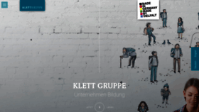 What Klett-gruppe.de website looked like in 2019 (5 years ago)