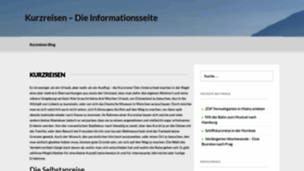 What Kurzreisen-4you.de website looked like in 2019 (5 years ago)