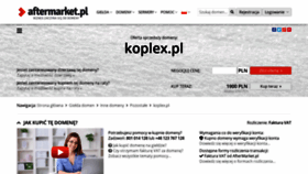 What Koplex.pl website looked like in 2019 (5 years ago)