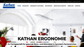 What Kathan-ergonomie.de website looked like in 2019 (5 years ago)