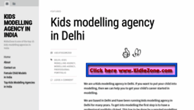 What Kidsmodelsindia.wordpress.com website looked like in 2019 (5 years ago)