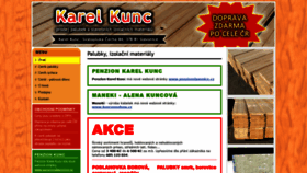 What Karelkunc.cz website looked like in 2019 (5 years ago)