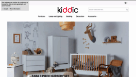 What Kiddic.co.uk website looked like in 2019 (5 years ago)