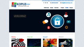 What Kopuzmedya.com website looked like in 2019 (5 years ago)