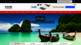 What Krabi-hotels.com website looked like in 2019 (5 years ago)