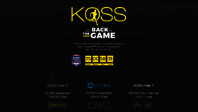 What Kossparis.com website looked like in 2019 (5 years ago)