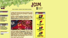What K2m.si website looked like in 2019 (5 years ago)