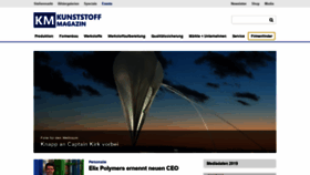 What Kunststoff-magazin.de website looked like in 2019 (5 years ago)