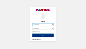 What Kohls.okta.com website looked like in 2019 (5 years ago)