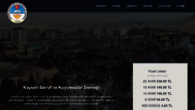 What Kaysarder.org.tr website looked like in 2019 (5 years ago)