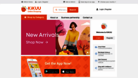 What Kikuu.com website looked like in 2019 (5 years ago)