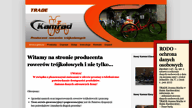 What Kamrad.pl website looked like in 2019 (5 years ago)