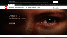 What Kabeldeutschland.de website looked like in 2019 (5 years ago)