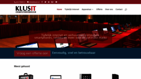 What Klusit.nl website looked like in 2019 (5 years ago)