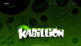 What Kabillion.com website looked like in 2019 (5 years ago)
