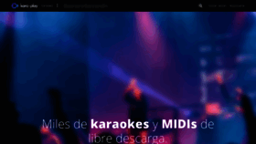 What Karaoplay.com website looked like in 2019 (6 years ago)