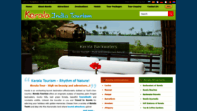 What Keralaindiatourism.net website looked like in 2019 (6 years ago)