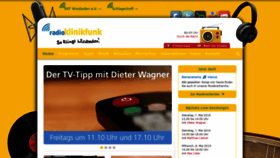 What Klinikfunk.de website looked like in 2019 (5 years ago)