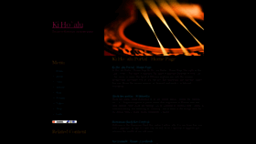 What Kihoalu.com website looked like in 2019 (4 years ago)