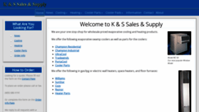 What Kssupply.com website looked like in 2019 (5 years ago)