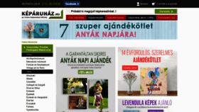 What Keparuhaz.hu website looked like in 2019 (5 years ago)