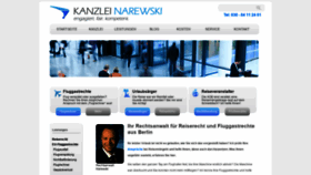 What Kanzlei-narewski.de website looked like in 2019 (4 years ago)