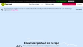 What Karzoo.eu website looked like in 2019 (4 years ago)
