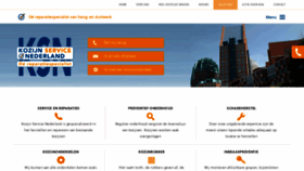 What Kozijnservicenederland.nl website looked like in 2019 (4 years ago)