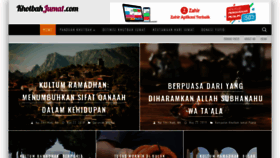 What Khotbahjumat.com website looked like in 2019 (4 years ago)