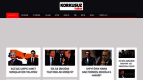 What Korkusuzhaber.net website looked like in 2019 (4 years ago)
