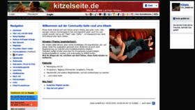 What Kitzelseite.de website looked like in 2019 (4 years ago)