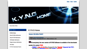What Kyngdvb.com website looked like in 2019 (4 years ago)
