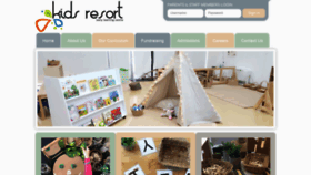 What Kidsresort.com.au website looked like in 2019 (4 years ago)