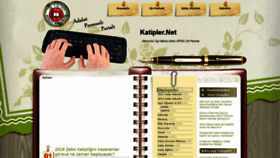 What Katipler.net website looked like in 2019 (4 years ago)