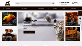 What Kaskad-pet.ru website looked like in 2019 (4 years ago)
