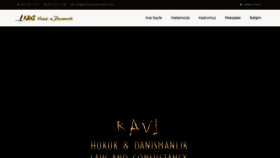 What Kavihukukdanismanlik.com website looked like in 2019 (4 years ago)