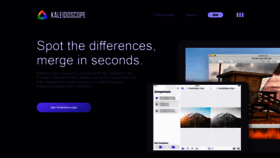What Kaleidoscopeapp.com website looked like in 2019 (4 years ago)
