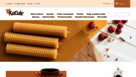 What Katule.cz website looked like in 2019 (4 years ago)
