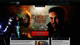 What Knightfight.moonid.net website looked like in 2019 (4 years ago)