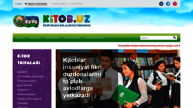 What Kitob.uz website looked like in 2019 (4 years ago)