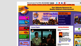 What Kidsfirstfilmfestival.org website looked like in 2019 (4 years ago)