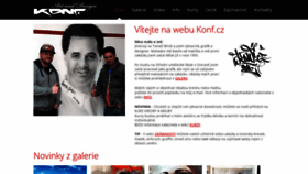 What Konf.cz website looked like in 2019 (4 years ago)